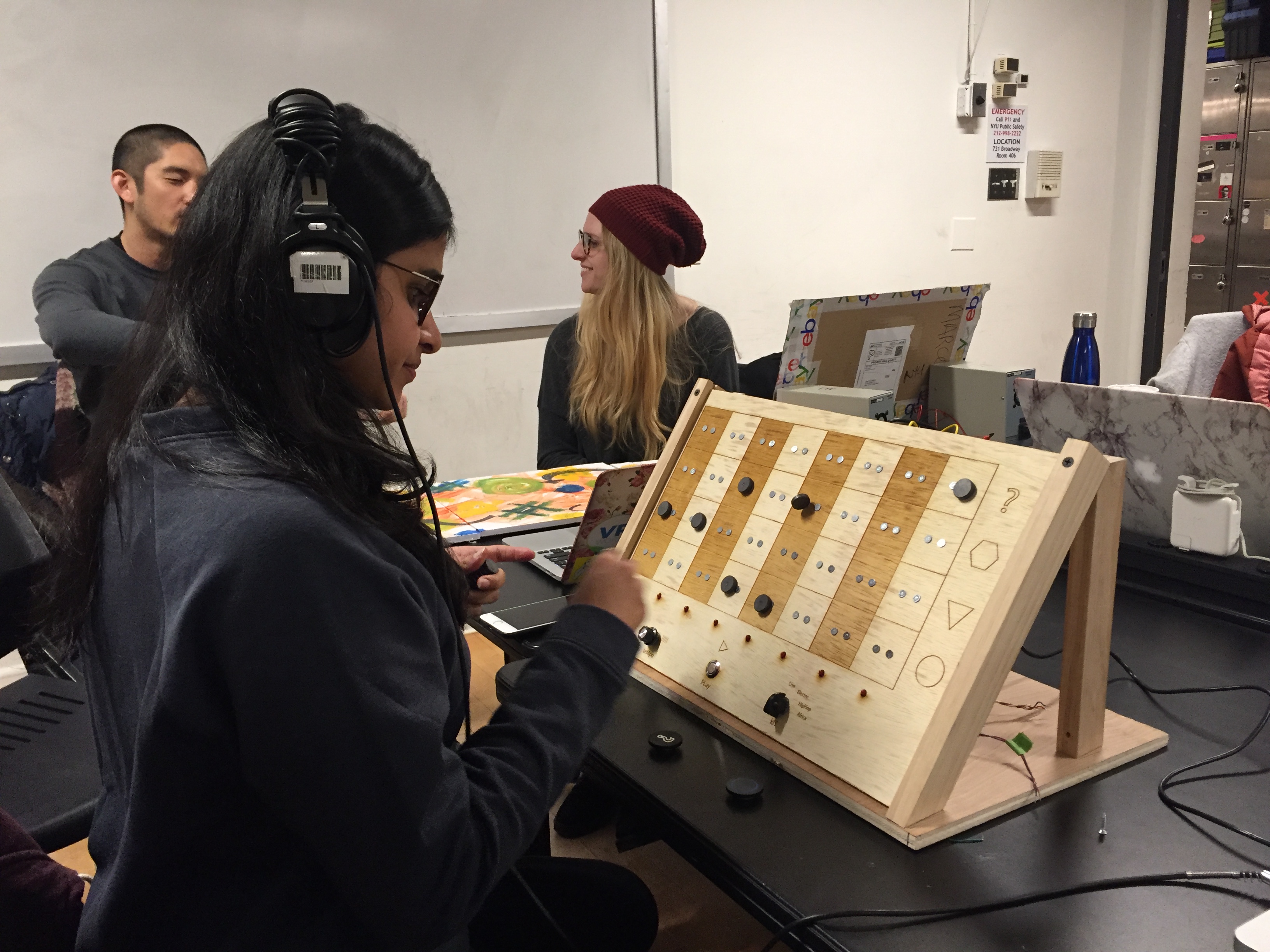 User testing in classroom